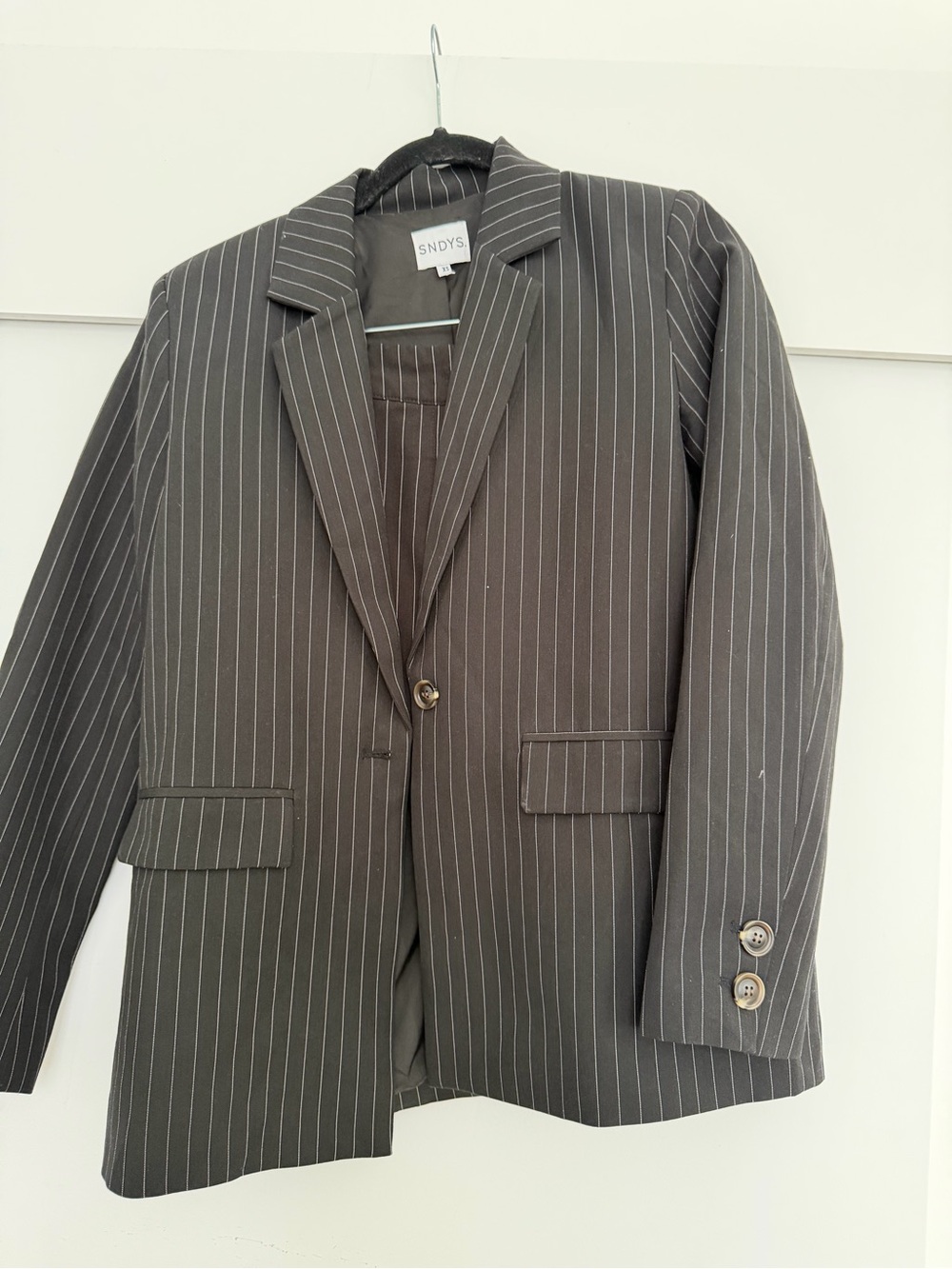 Revolve Matching skirt and blazer Pinstripe Blazer